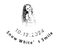 Self-Inking Children's Portrait Stamp - Hand-Drawn Cartoon Style - Personalized Custom Gift STK-3003